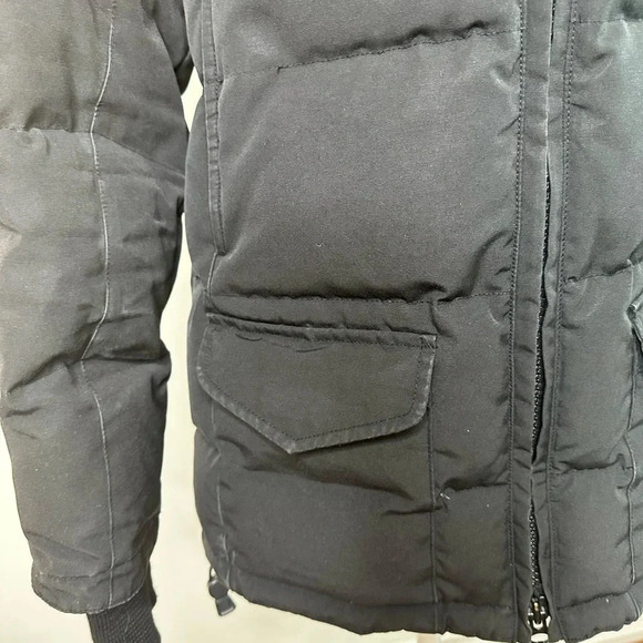 Canada Goose Black Parka Sz. S - Picture 3 of 6